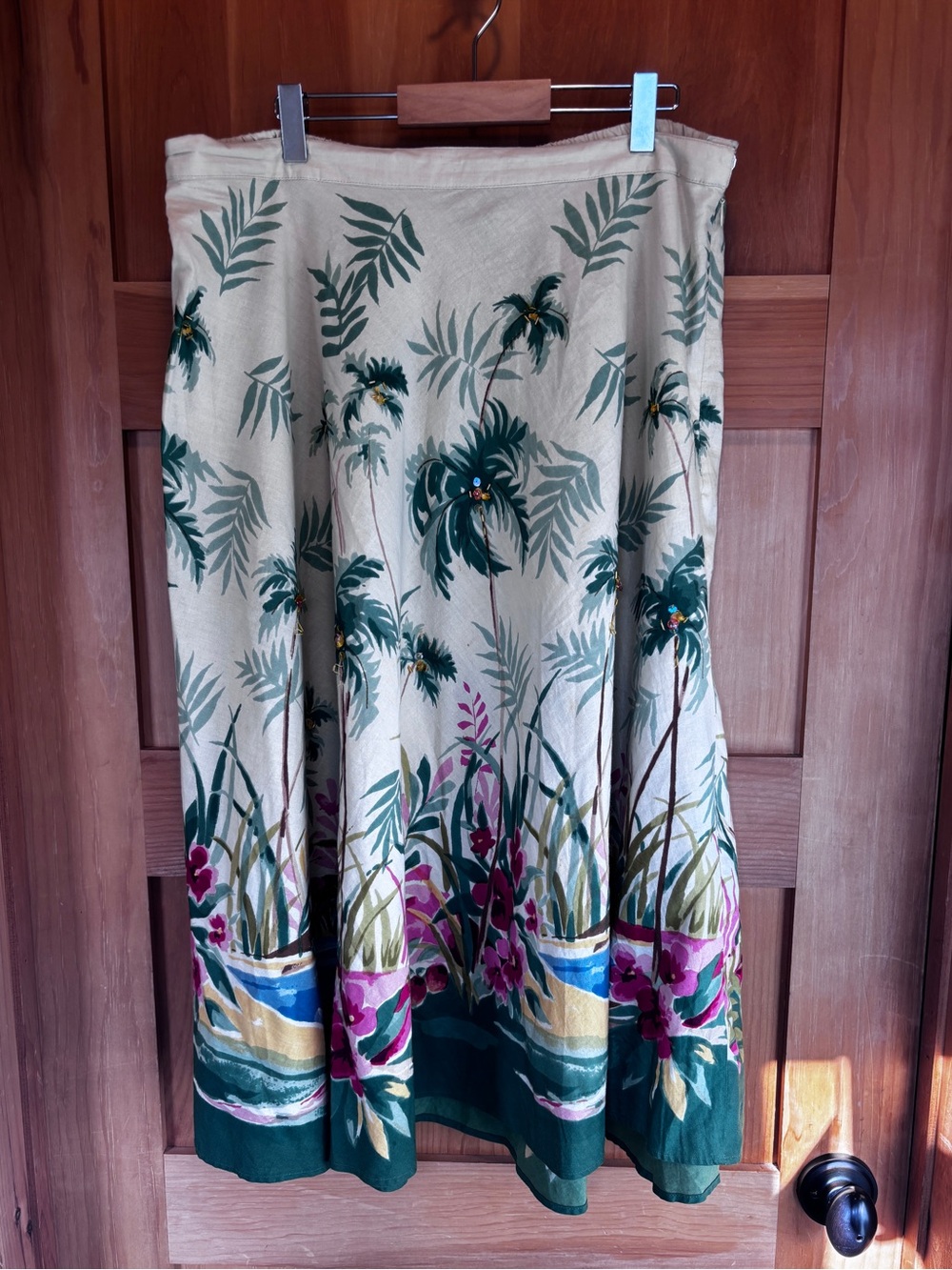 Vintage Koret 100% Cotton Playful Boho Skirt